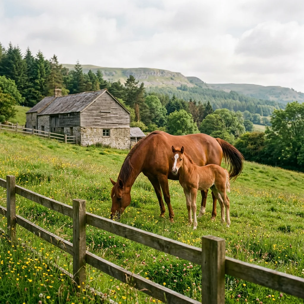 Élevage de chevaux, Les Pensionnaires du Léman, Orcier
